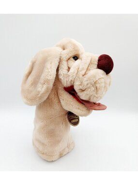 Ganz Wrinkles Vintage Beige Dog Hand Puppet 1984 Heritage Collection